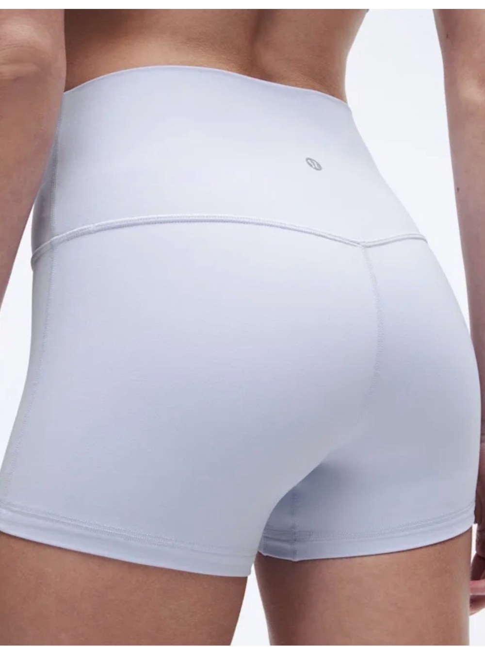 lululemon athletica Align High-Rise Bike Shorts 4” in Serene Blue